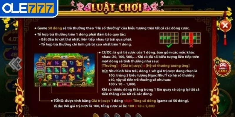 Luật chơi cung hỷ phát tài chi tiết cho người mới
